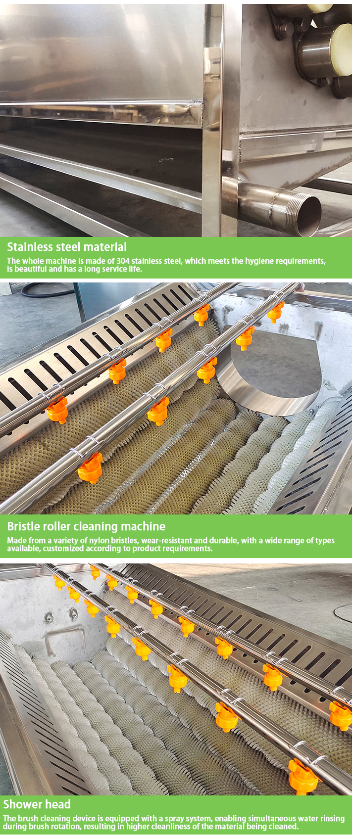 small commercial vegetable peeling washing machine